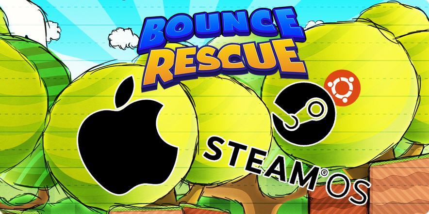 Bounce Rescue! is now available for Linux and Mac OS X